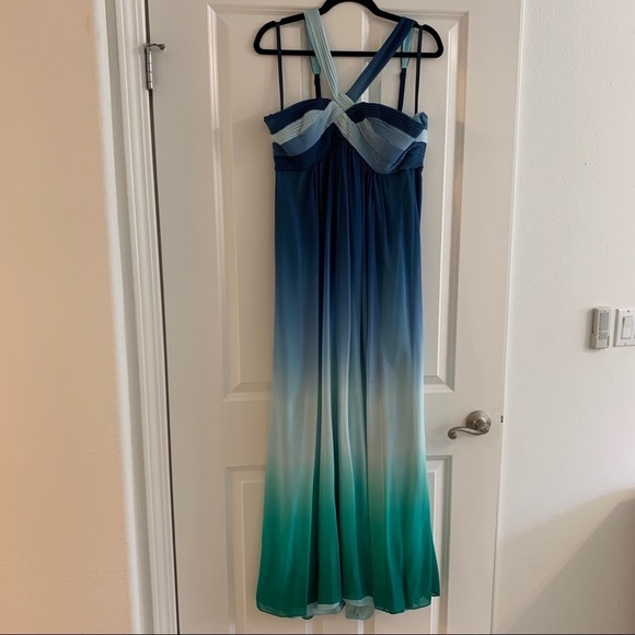 BCBGMaxAzria Dresses & Skirts - BCBGMAXAZRIA Blue Maxi Gown